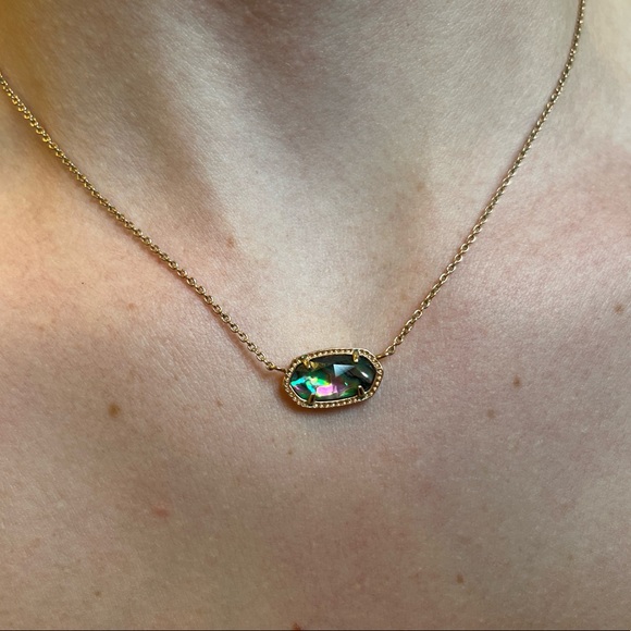 Kendra Scott Elisa rose gold necklace - Picture 4 of 5